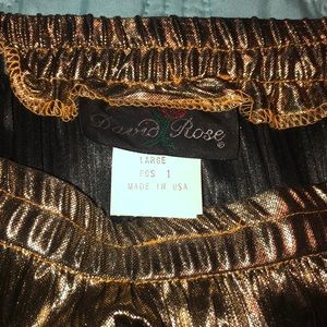 David Rose Skirts - NWT Gold Shimmer Skirt David Rose Skirts - NWT Gold Shimmer Skirt